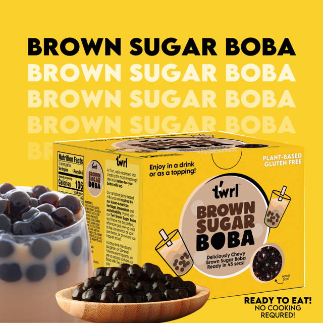 Jelly and Brown Sugar Boba Twrl Milk Tea